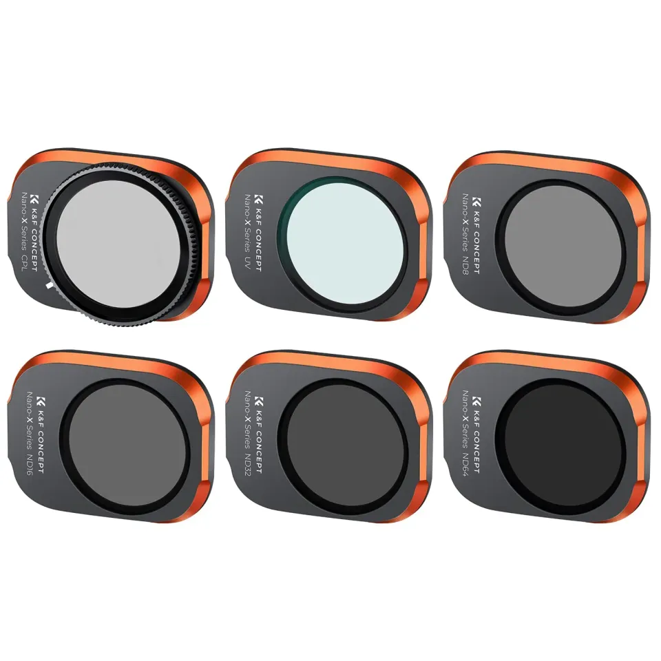 K&F Concept Filtri Mini 3 Pro 6 pack Standard Day Kit