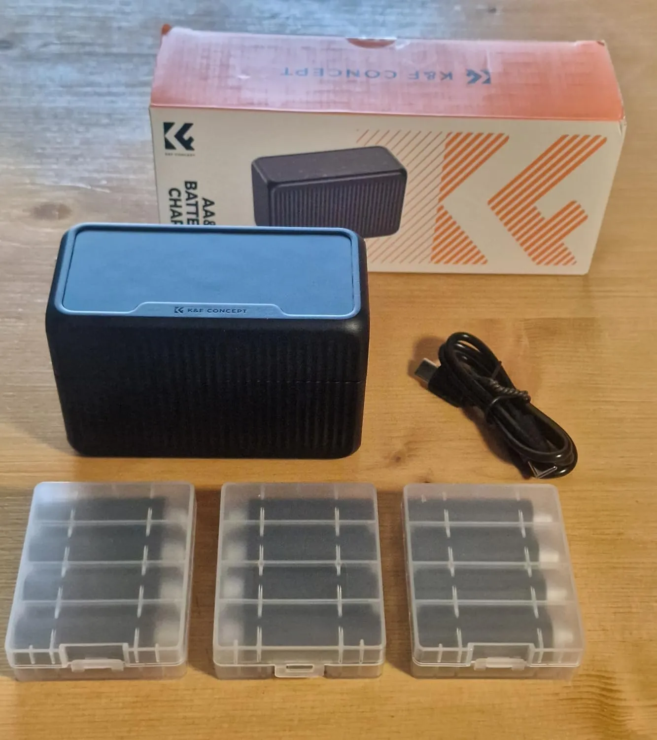 K&F Concept pile AAA litio 1,5V box 12 pezzi