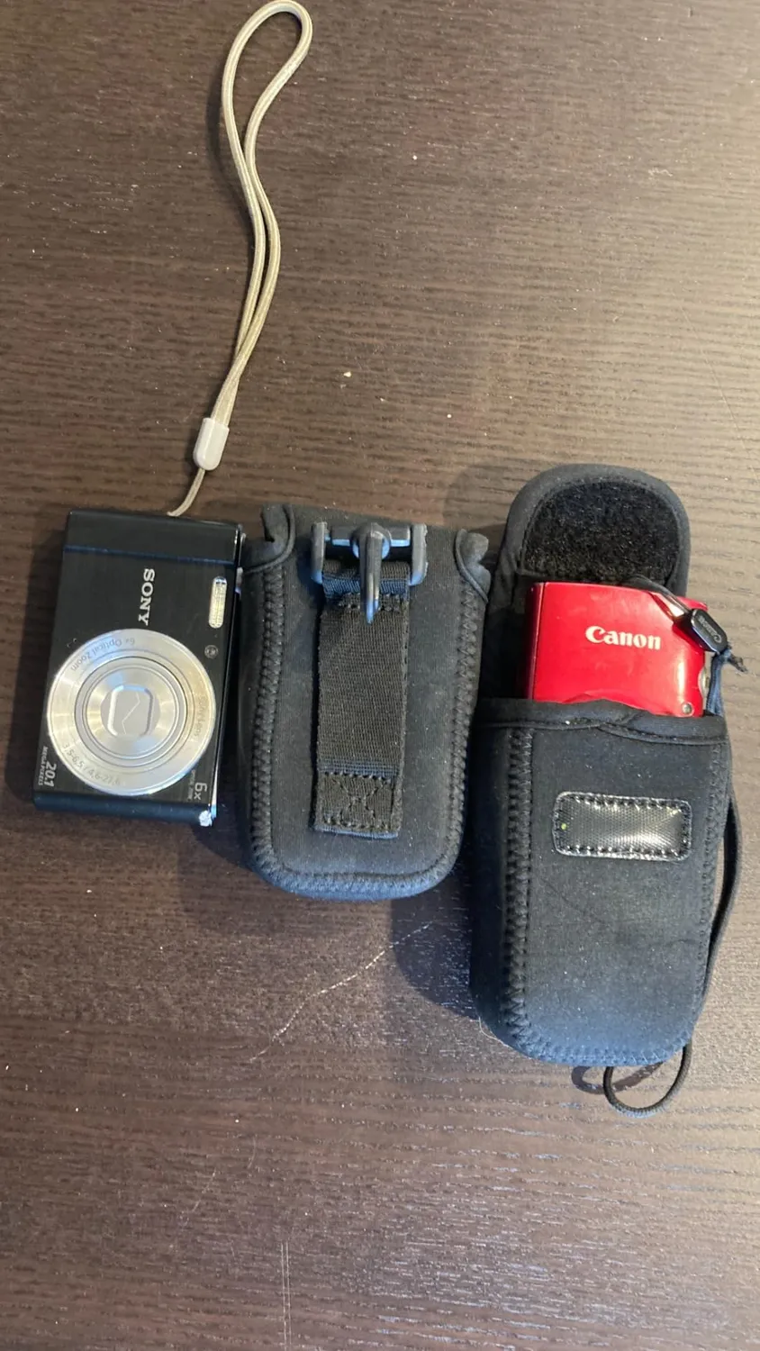 MegaGear PowerShot SX620 custodia neoprene rosso compatta