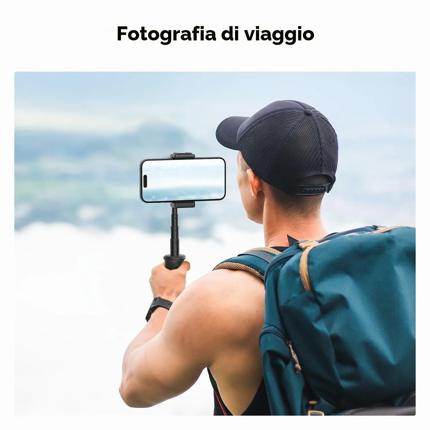 K&F Concept bastone selfie mini treppiede 34cm bluetooth
