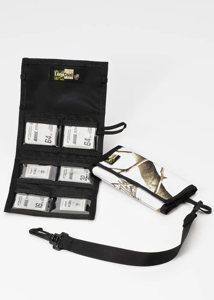 LensCoat Memory Wallet CF6 porta schede nero impermeabile