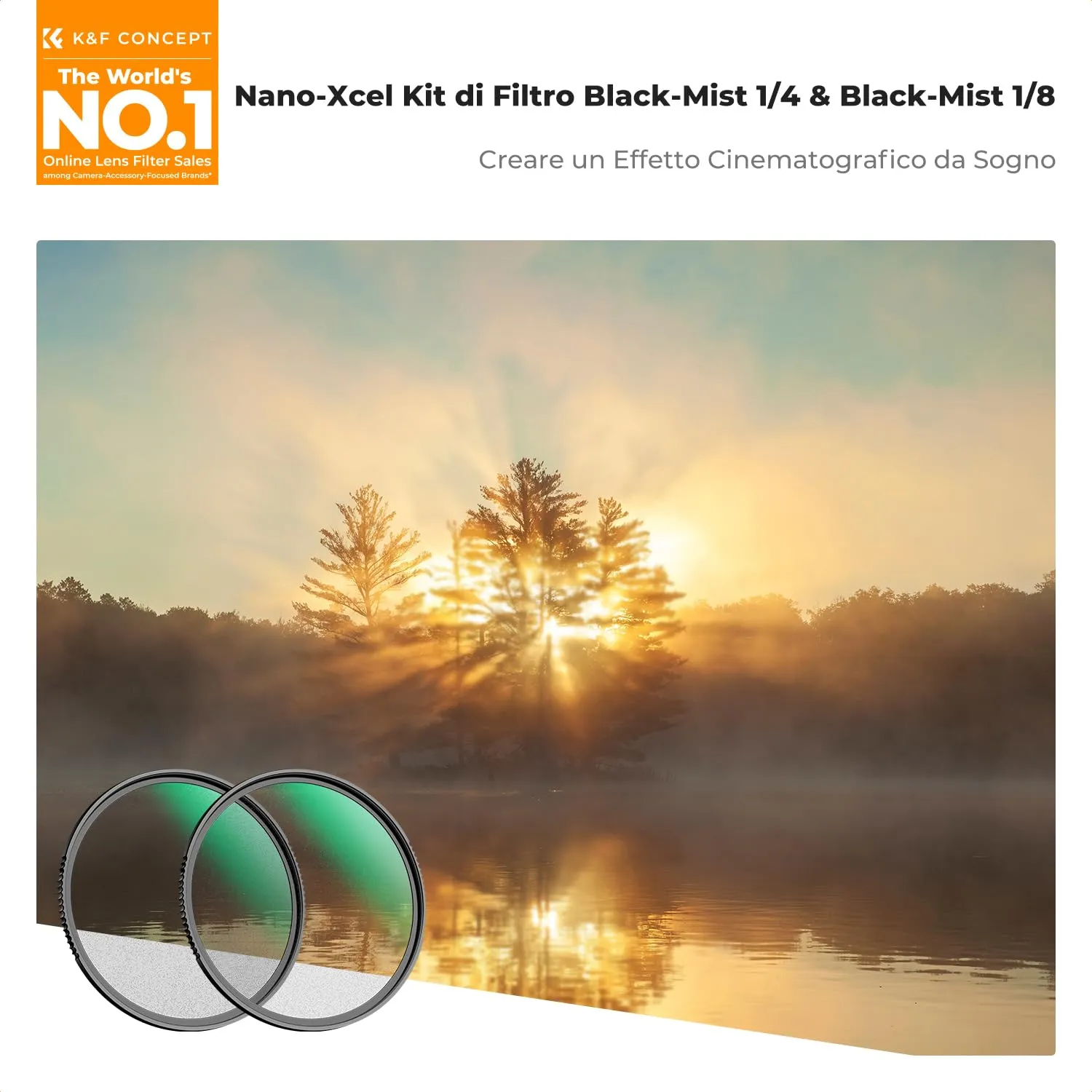 Concept Nano-Xcel filtri 67mm black mist 1/8+1/4 duo