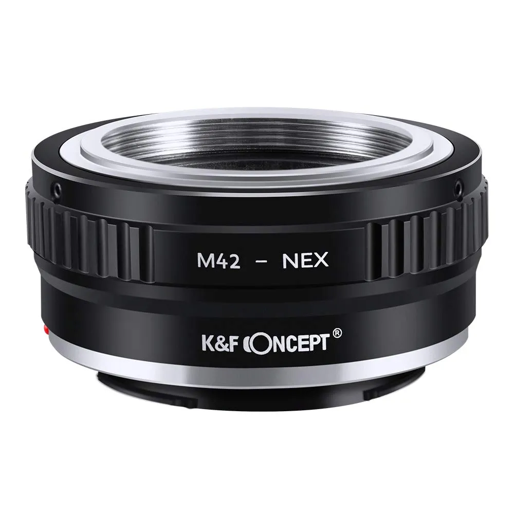 K&F Concept anello adattatore M42-NEX Sony E-mount alluminio