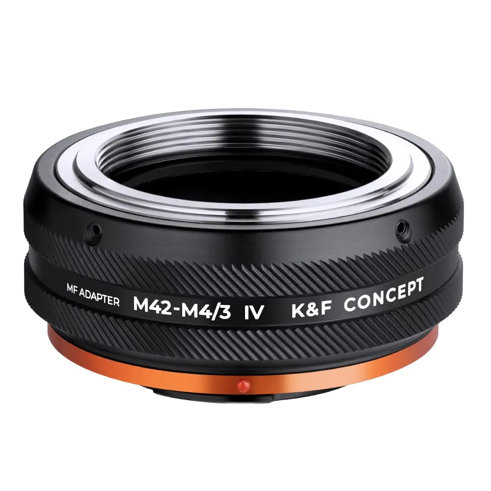 K&F Concept M42-M4/3 adattatore obiettivi manuale M42