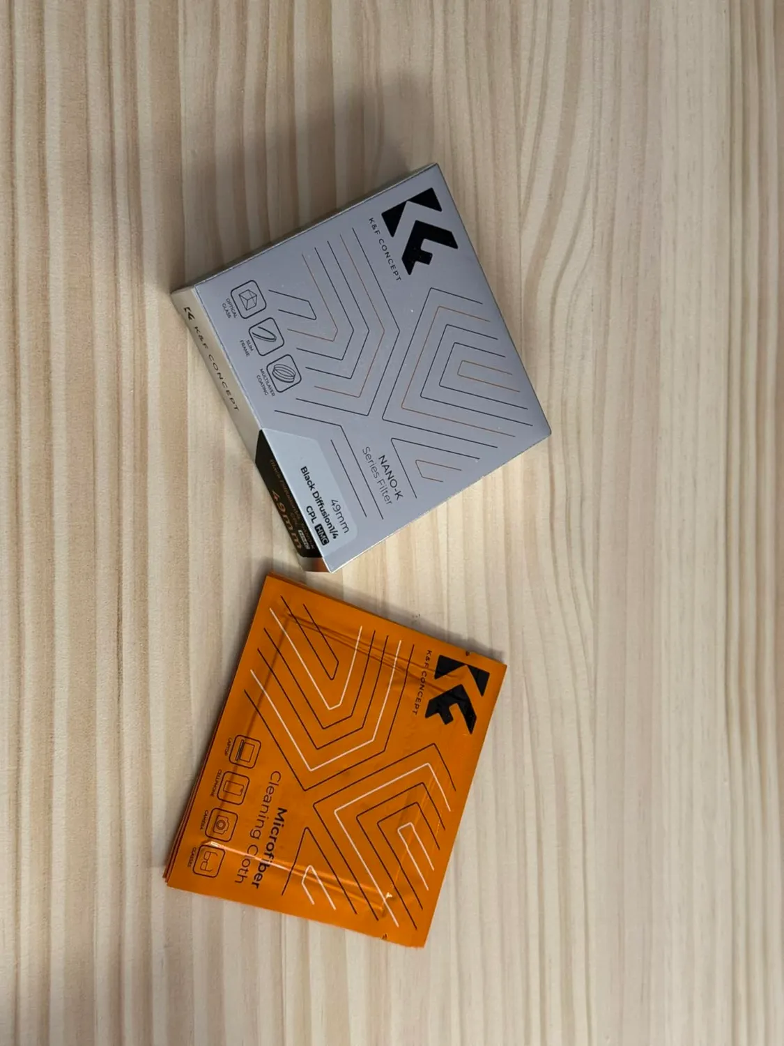 K&F Concept Nano-Klear kit filtri Black Mist 1/4+CPL 67mm