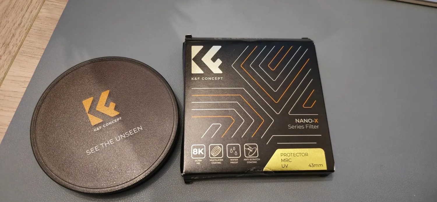 K&F Concept Nano-Xcel Filtro UV 82mm Protettivo