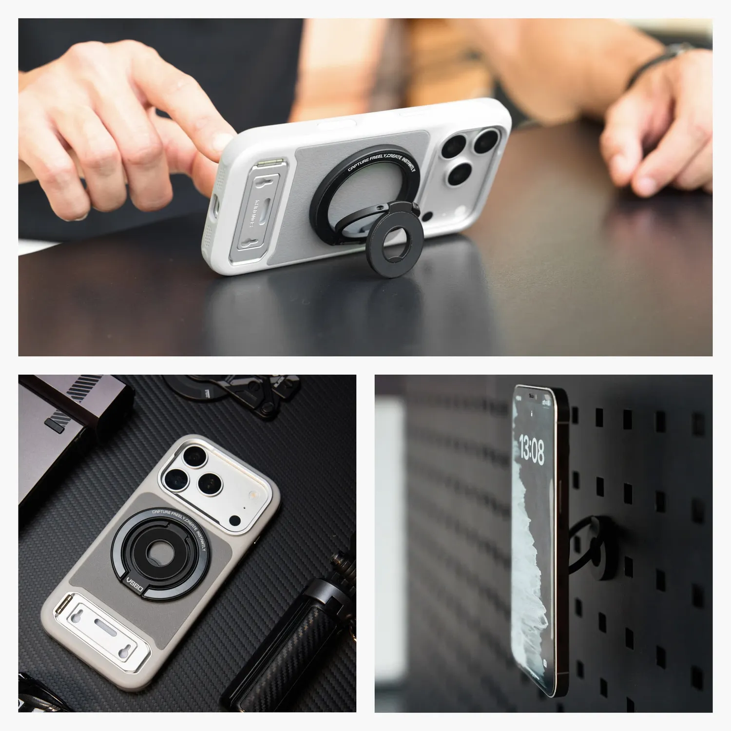 VSGO VP012 supporto telefono magnetico 1 pz MagSafe 20N