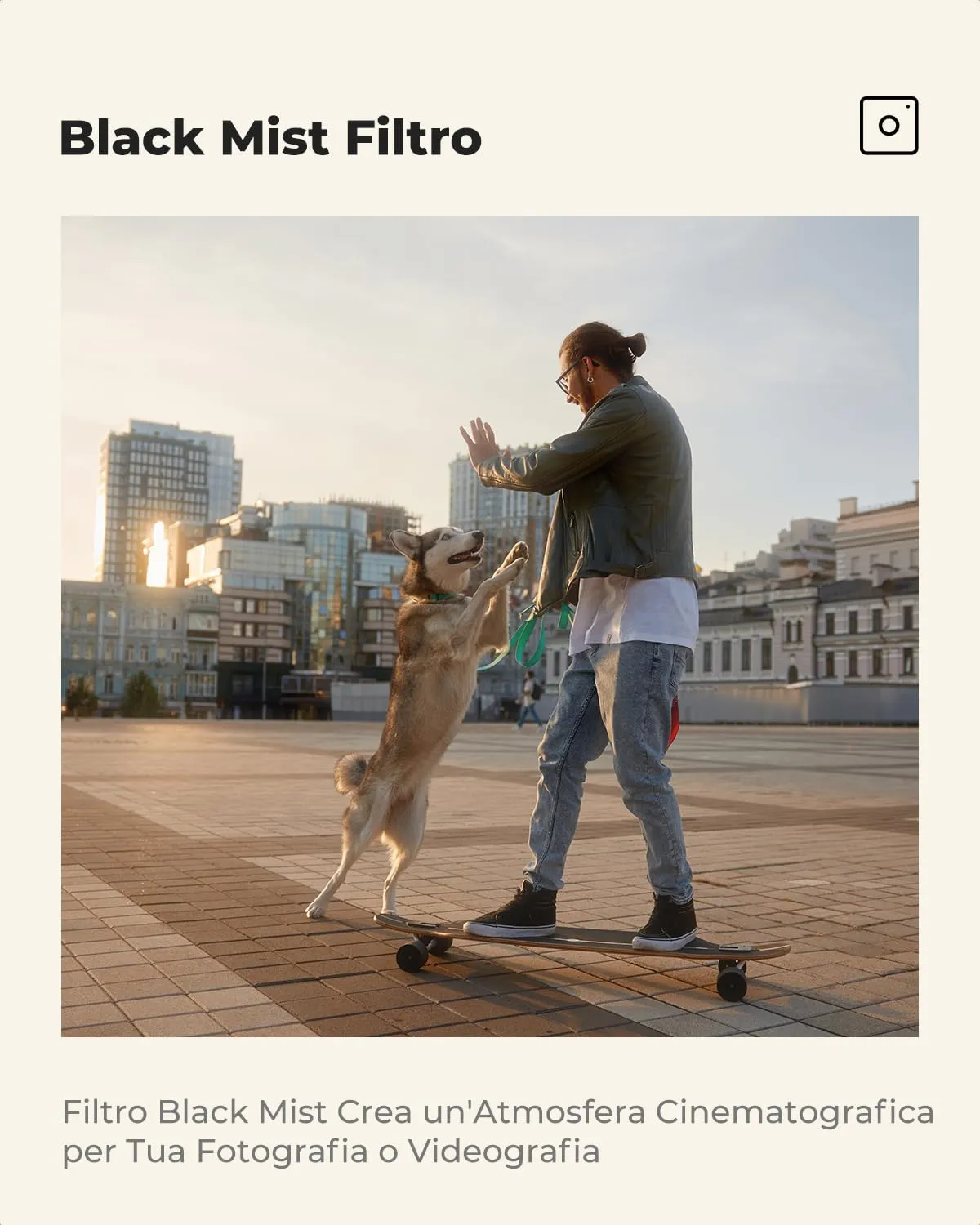 K&F Concept Nano-Klear Black Mist 1/8 Filtro 67mm Diffusione