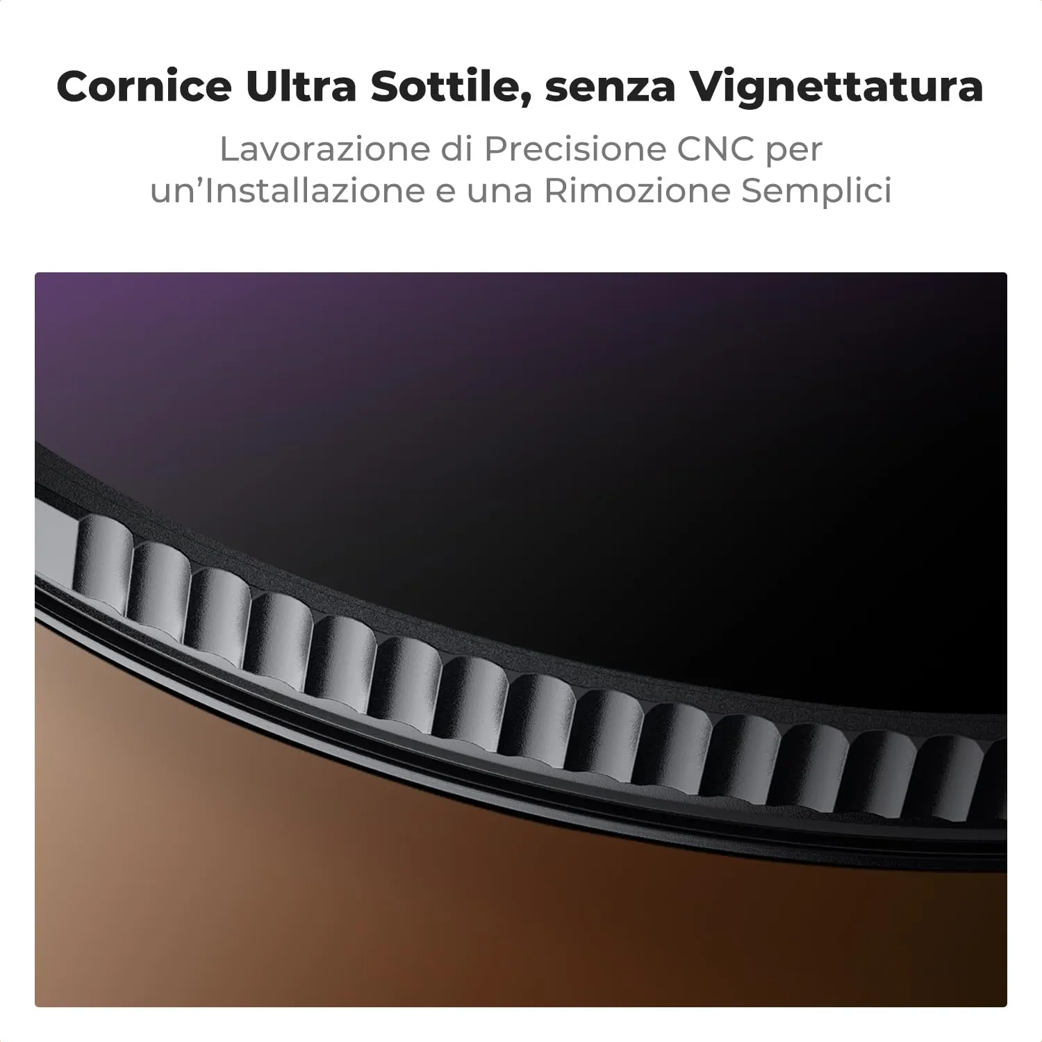 K&F Concept Nano-Xcel ND100000 filtro 82mm solare