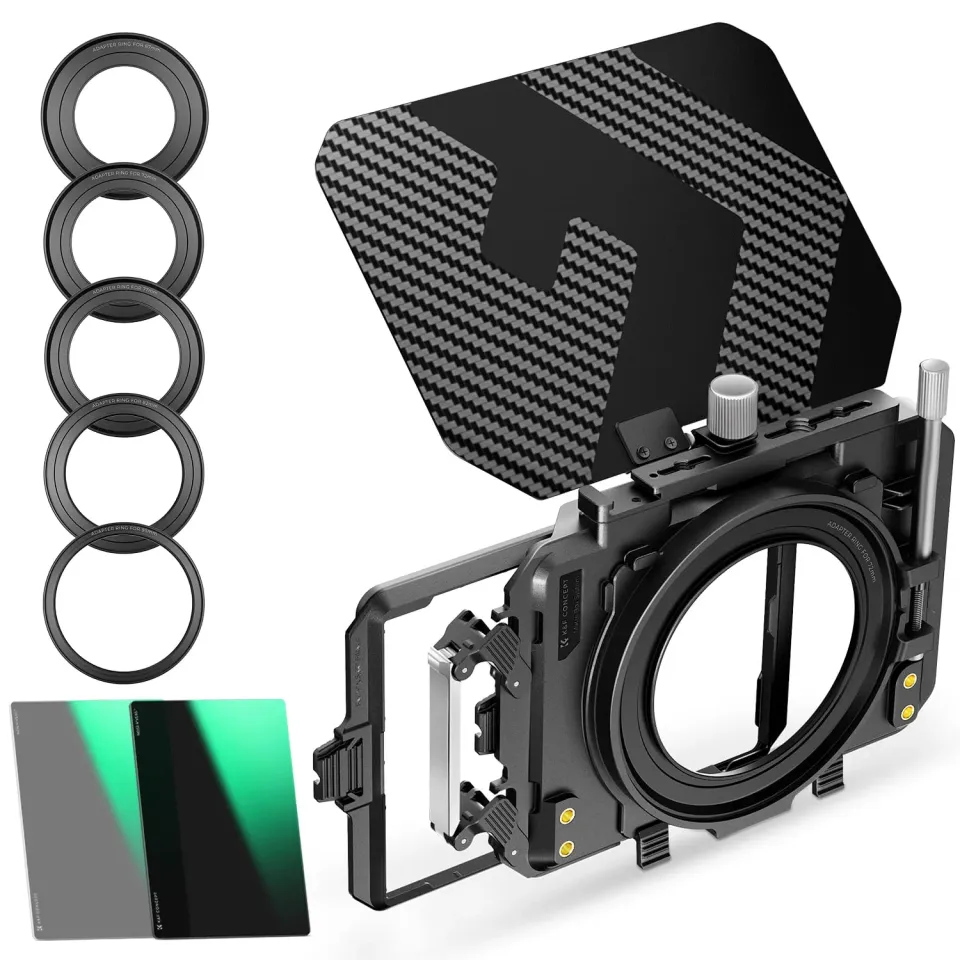 K&F Concept Mini Matte Box paraluce con filtro ND32
