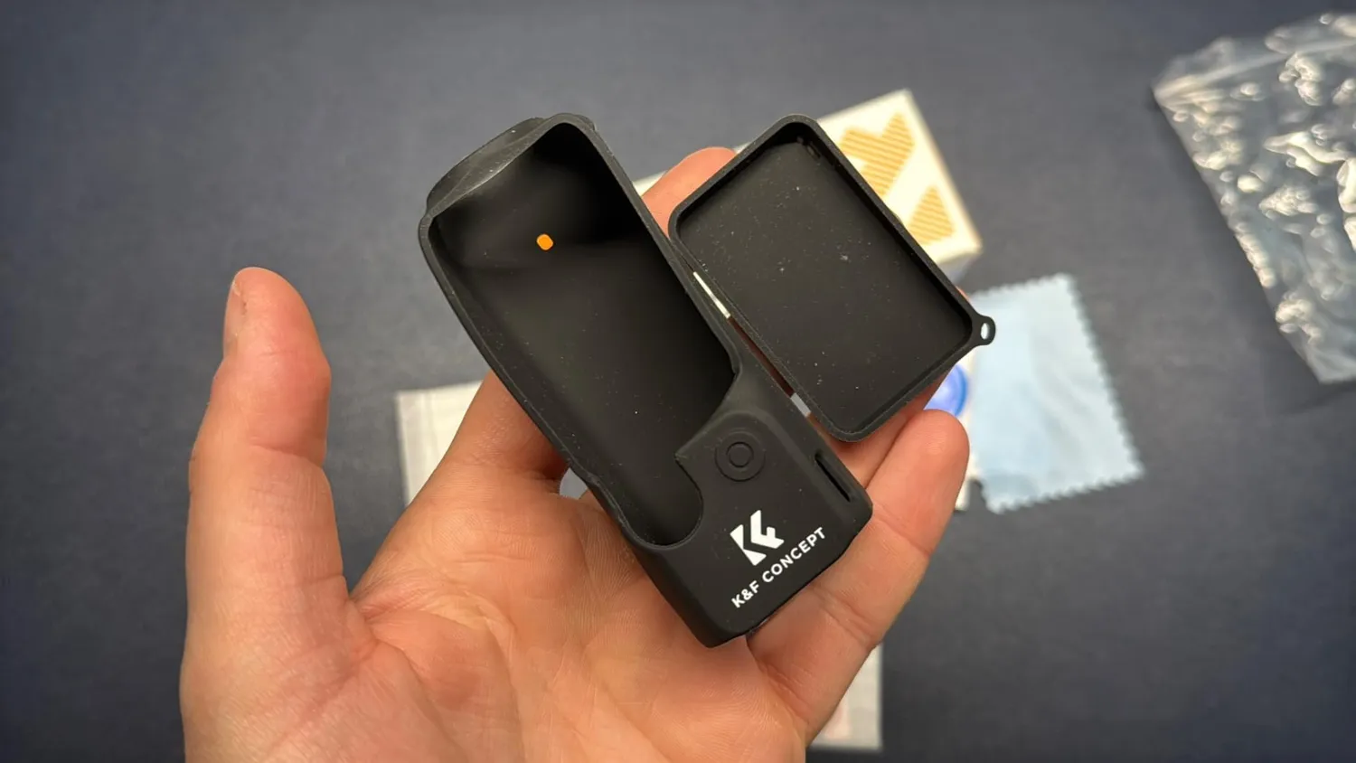 K&F Concept cover silicone DJI Osmo Pocket 3 kit 5 pezzi