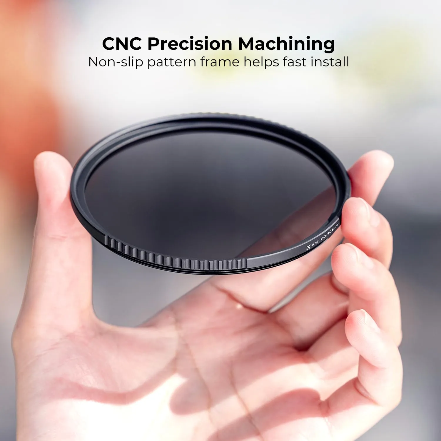 K&F Concept Nano-Klear Kit Filtri UV+CPL 37mm con Custodia