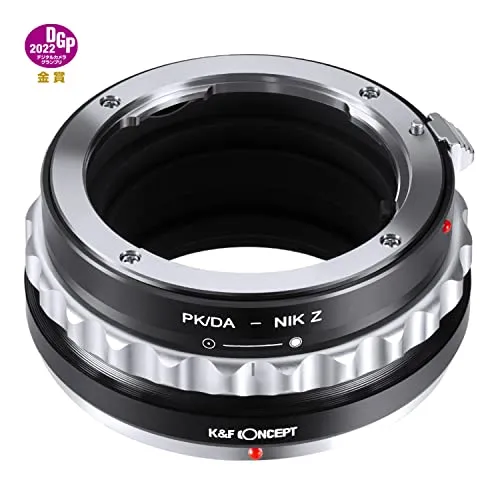 K&F Concept adattatore PK/DA-Nikon Z manuale ottiche Pentax K