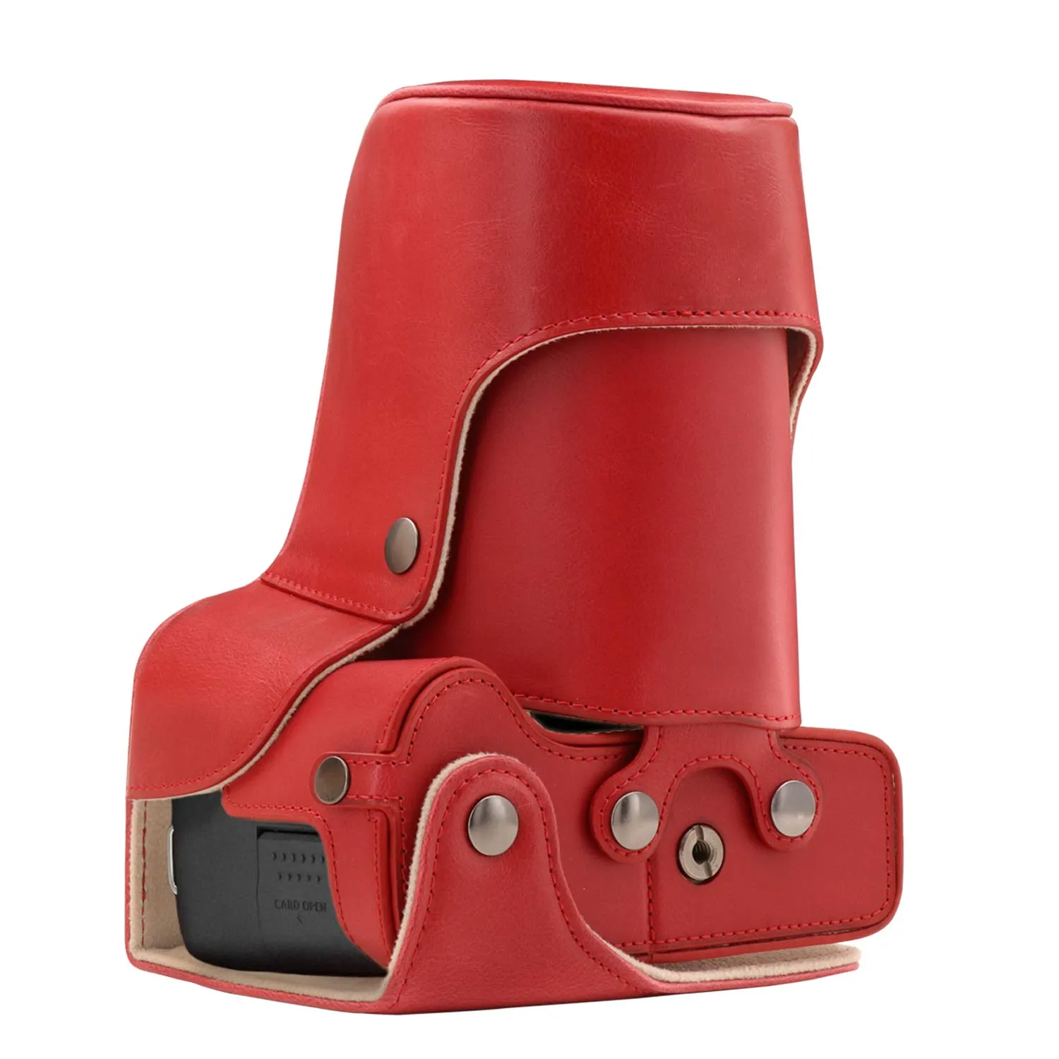 MegaGear MG1554 custodia fotocamera rossa Canon 760D