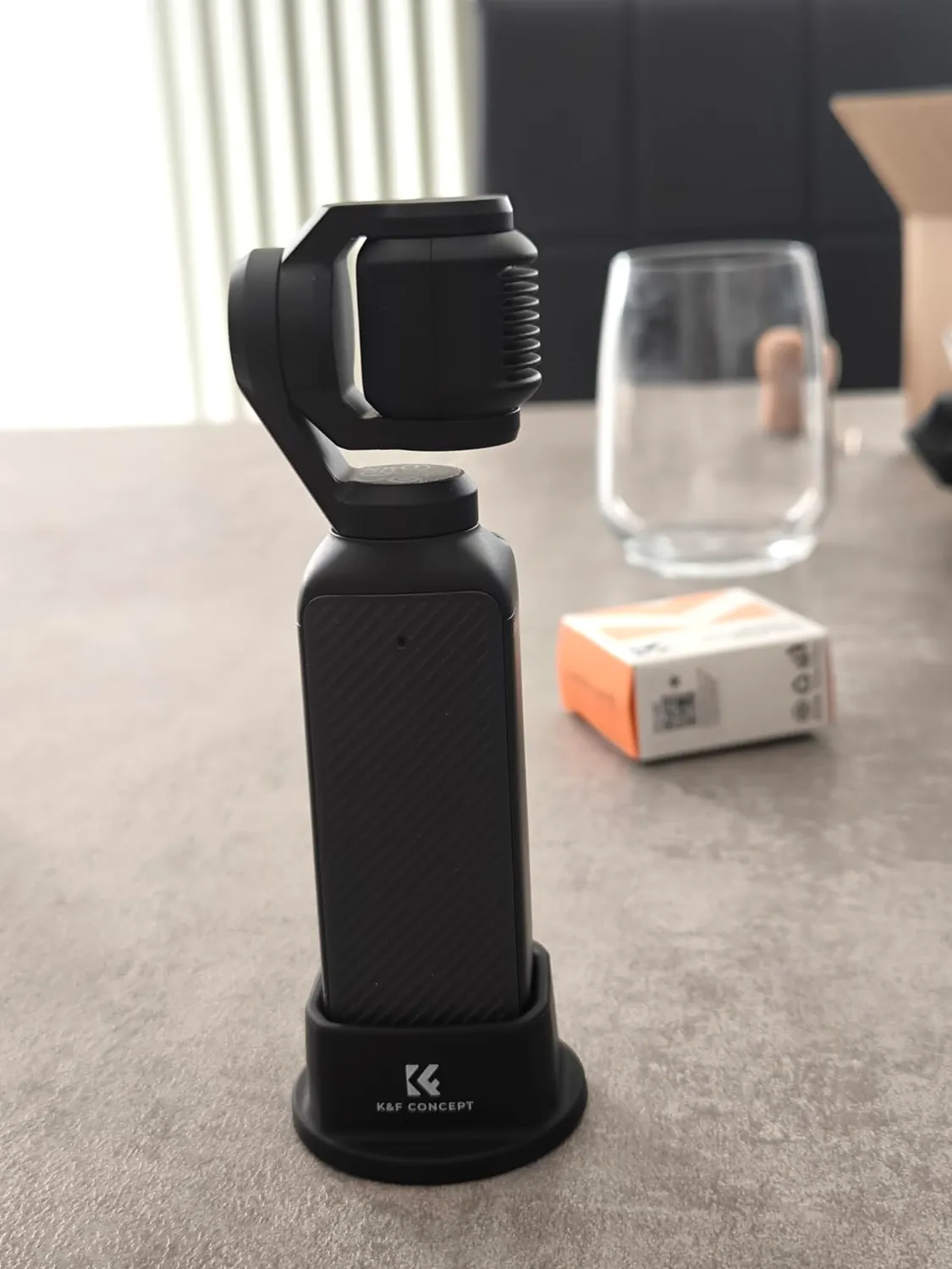 K&F Concept supporto silicone DJI Osmo Pocket 3 stand scrivania