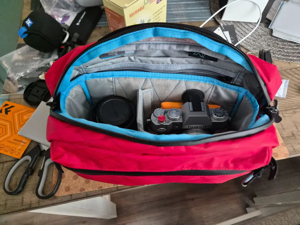 Gura Gear Kiboko City Sling 6L tracolla foto nera