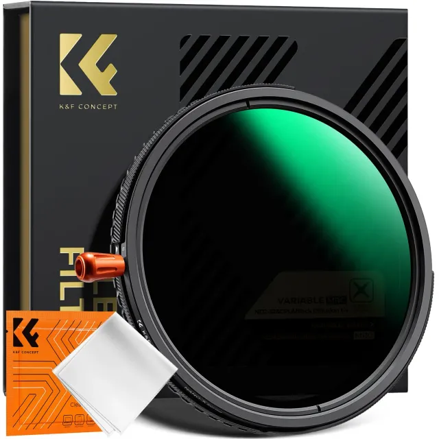K&F Concept Nano-Xcel Filtro ND2-32 CPL Black Mist 1/4 67mm