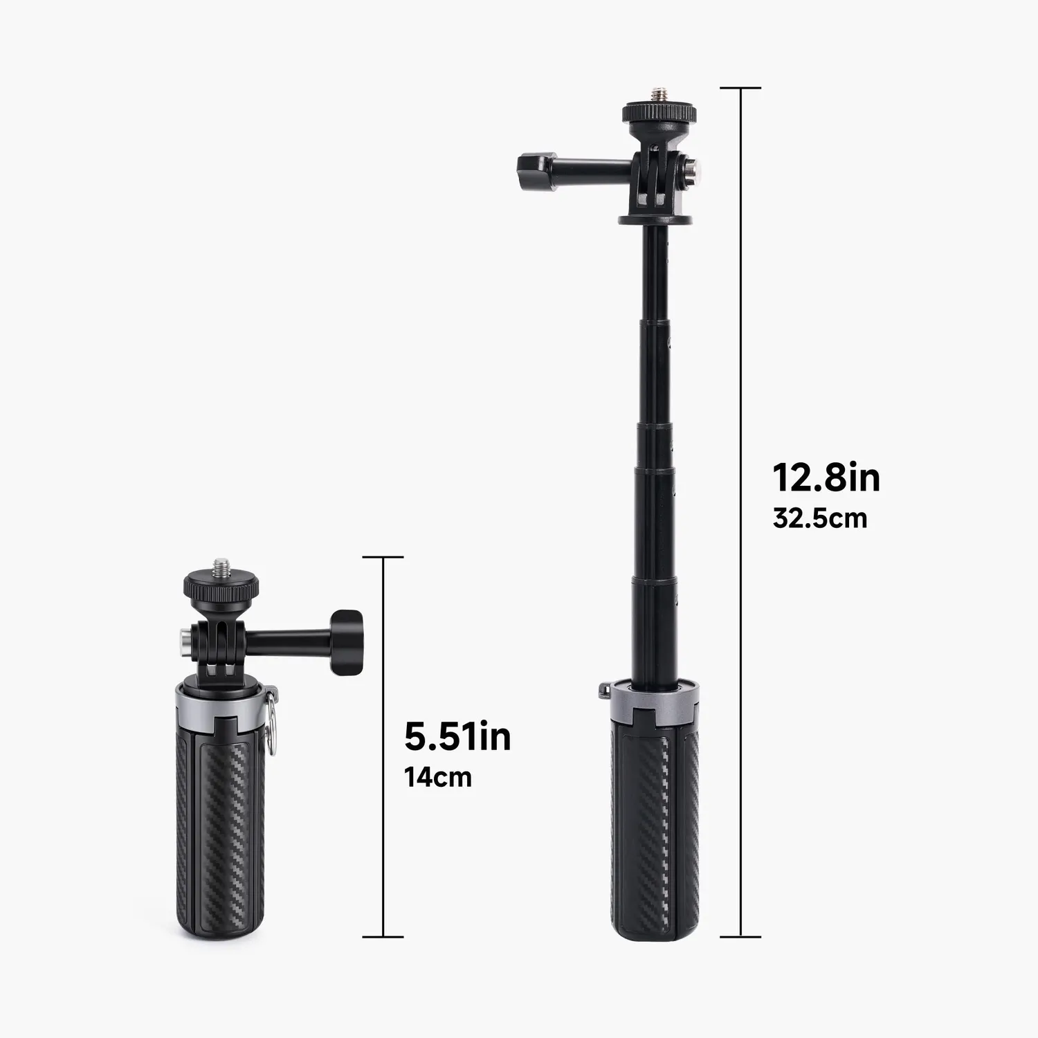 VSGO mini treppiede telescopico 1/4" compatto 325 mm