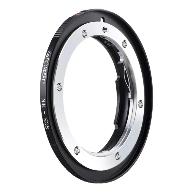 K&F Concept AI-EOS Anello Adattatore Nikon-Canon manuale