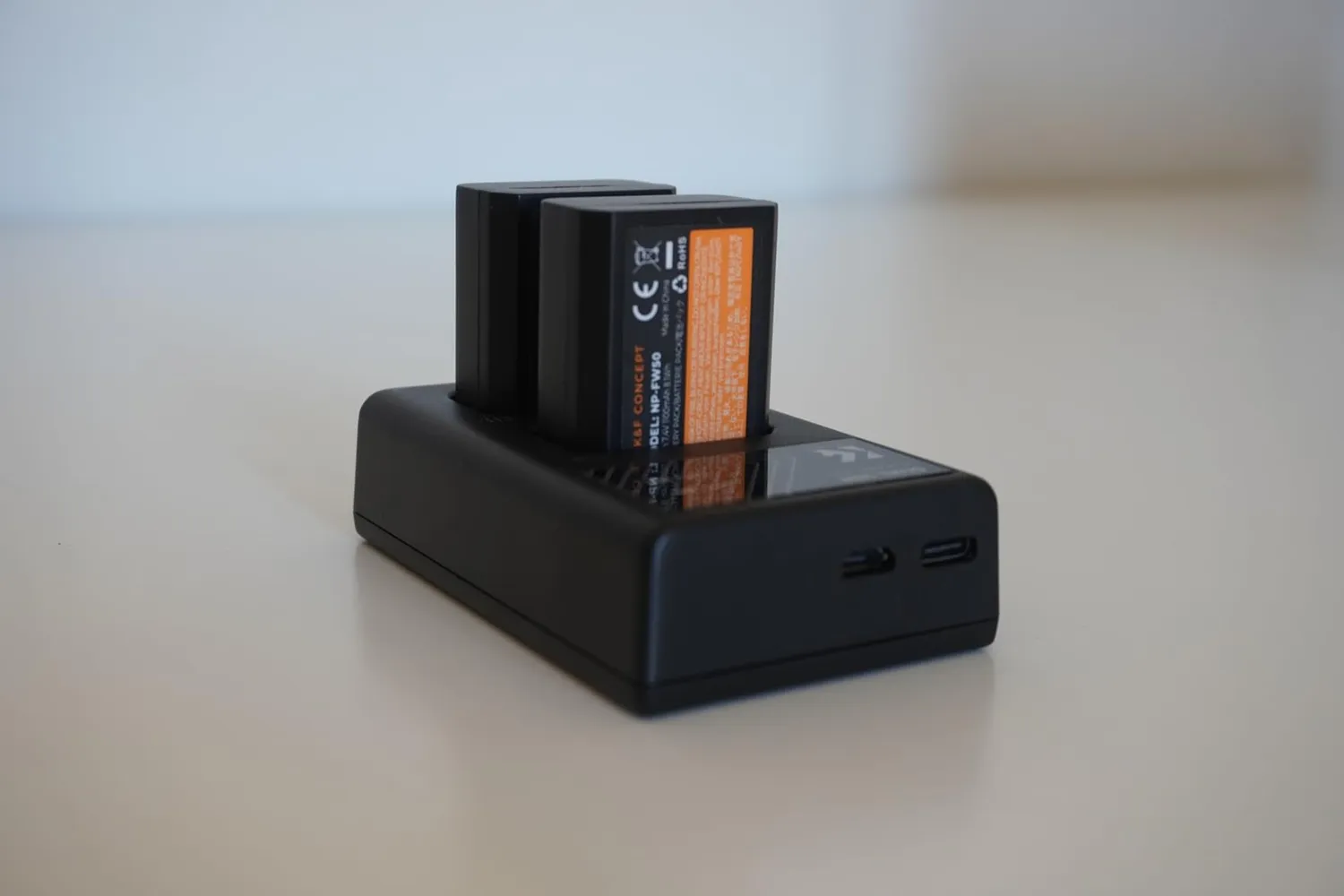 K&F Concept NP-FW50 Batteria Fotocamera 1100mAh Sony