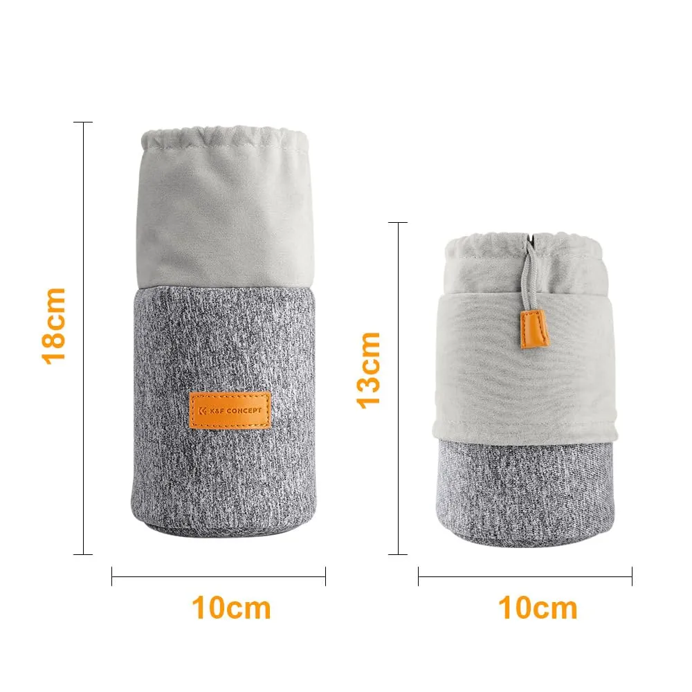 K&F Concept Custodia Obiettivo 2in1 Neoprene 180mm