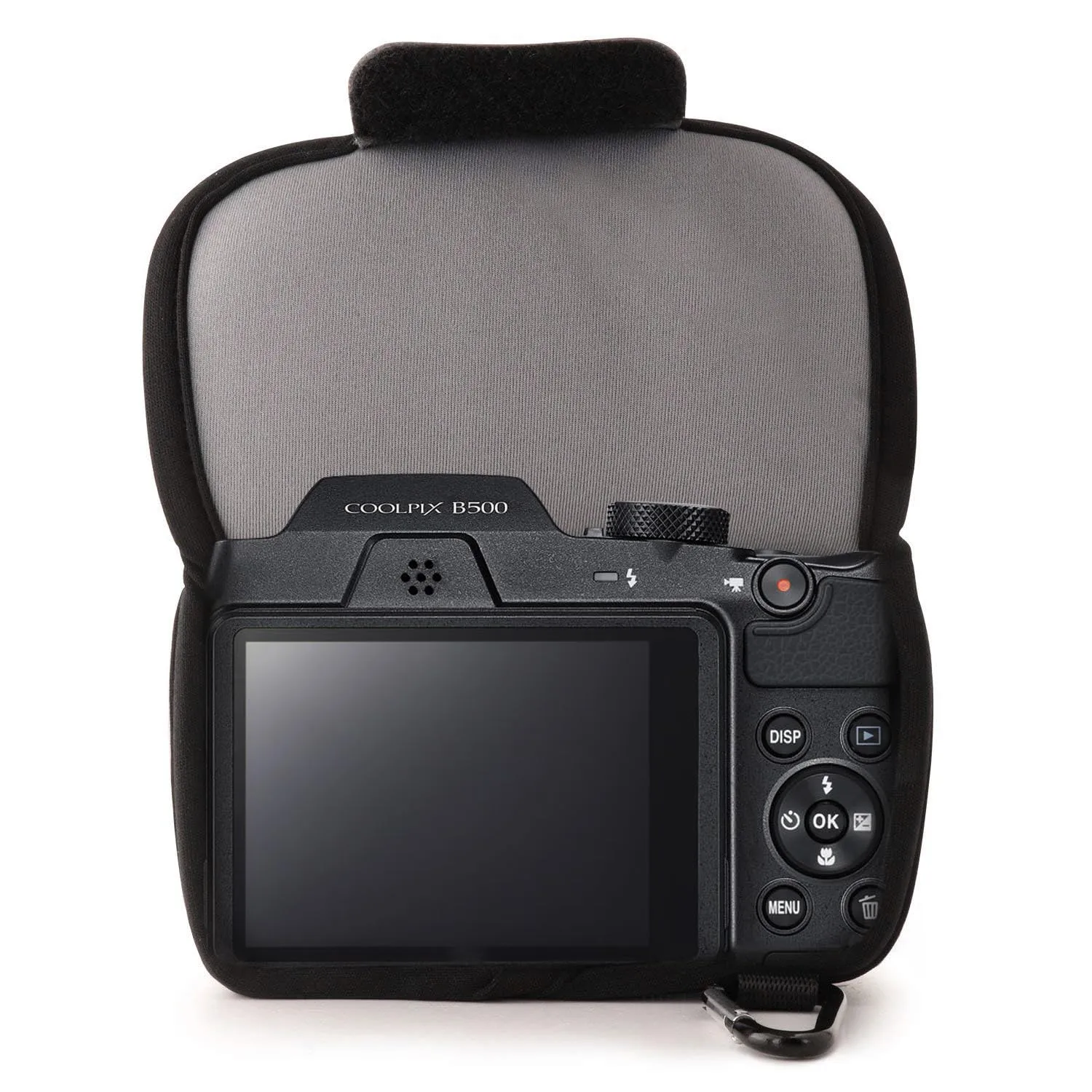 MegaGear MG726 custodia neoprene Nikon B500 grigia
