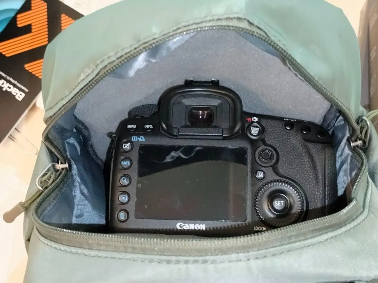 K&F Concept borsa fotografica monospalla nera impermeabile