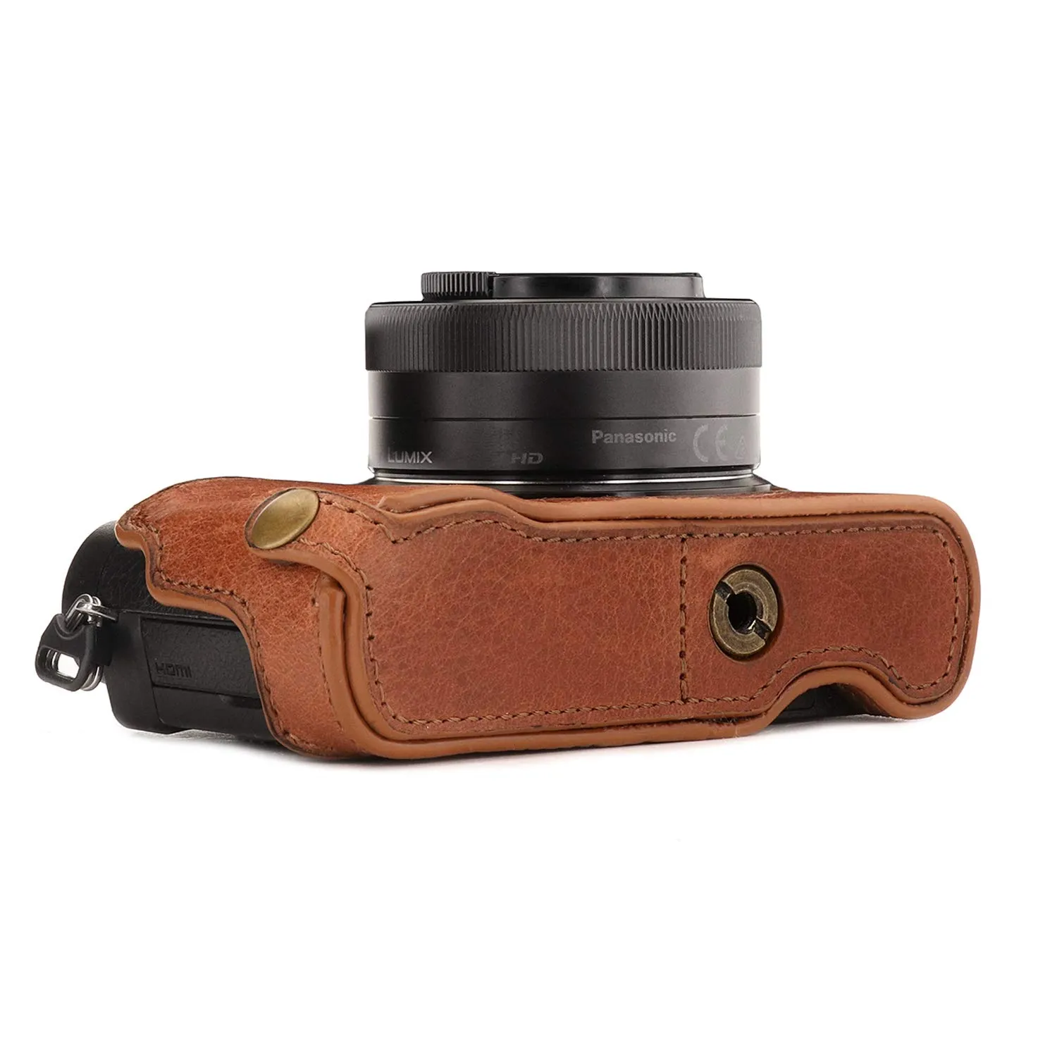 MegaGear Mezza Custodia Pelle GX950 GF10 Marrone