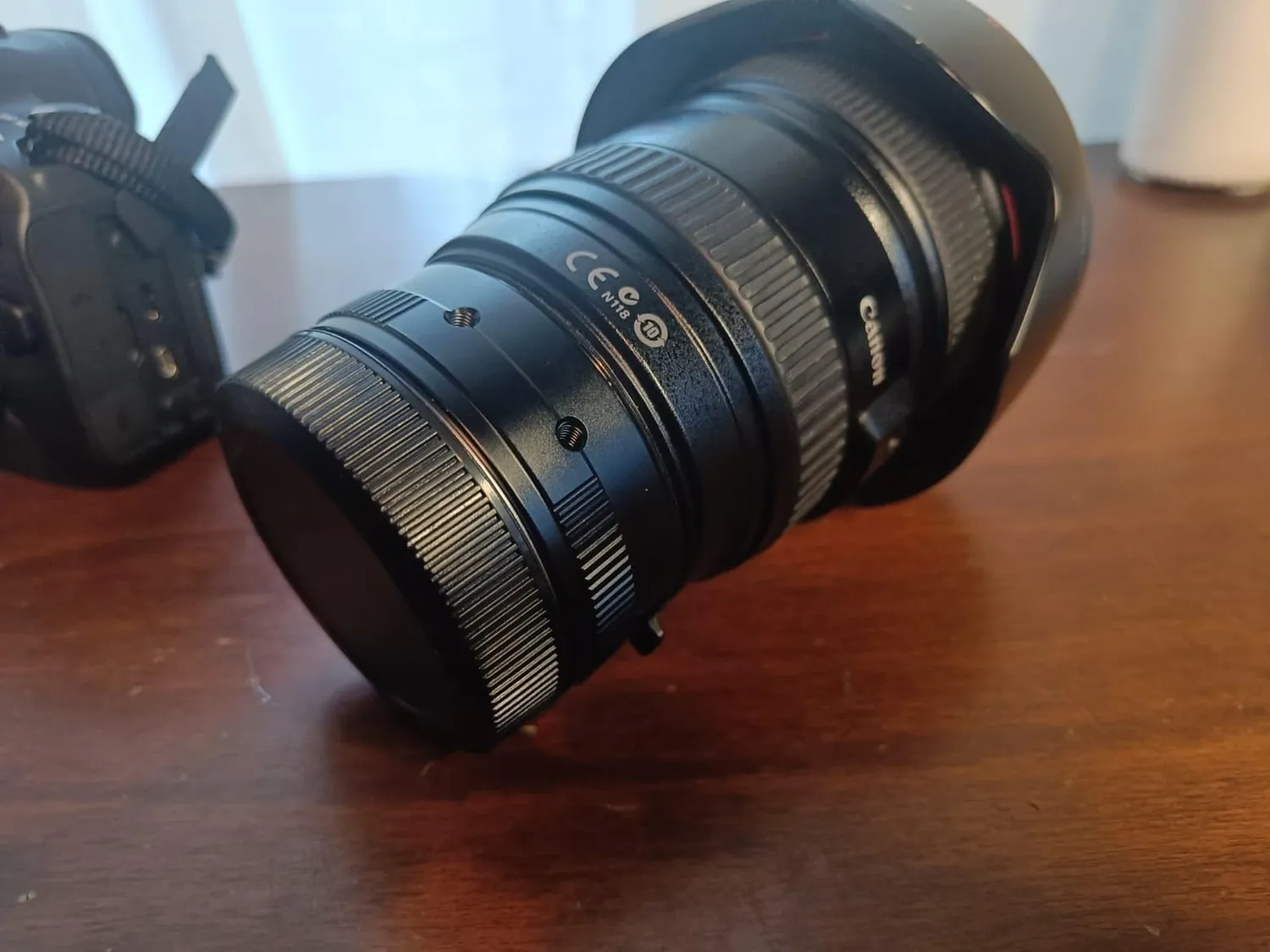 K&F Concept tappi RF Canon kit corpo e obiettivo 2+2