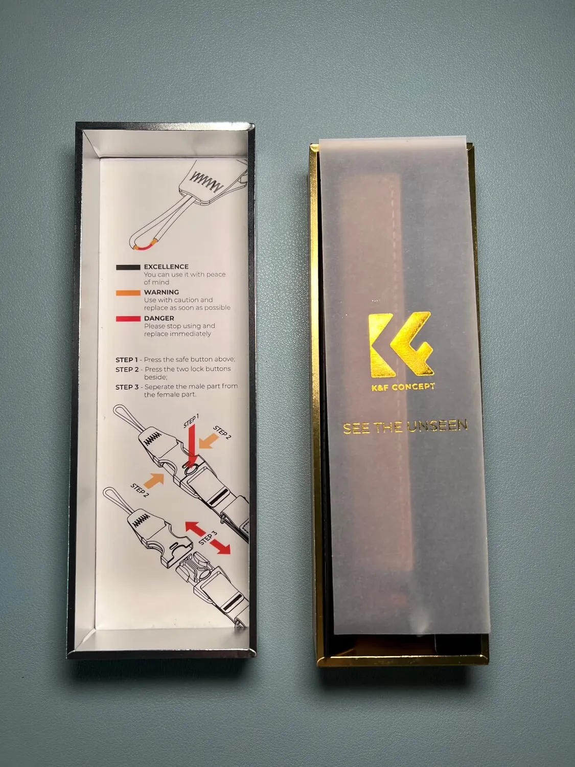 K&F Concept tracolla fotocamera cotone intrecciato regolabile