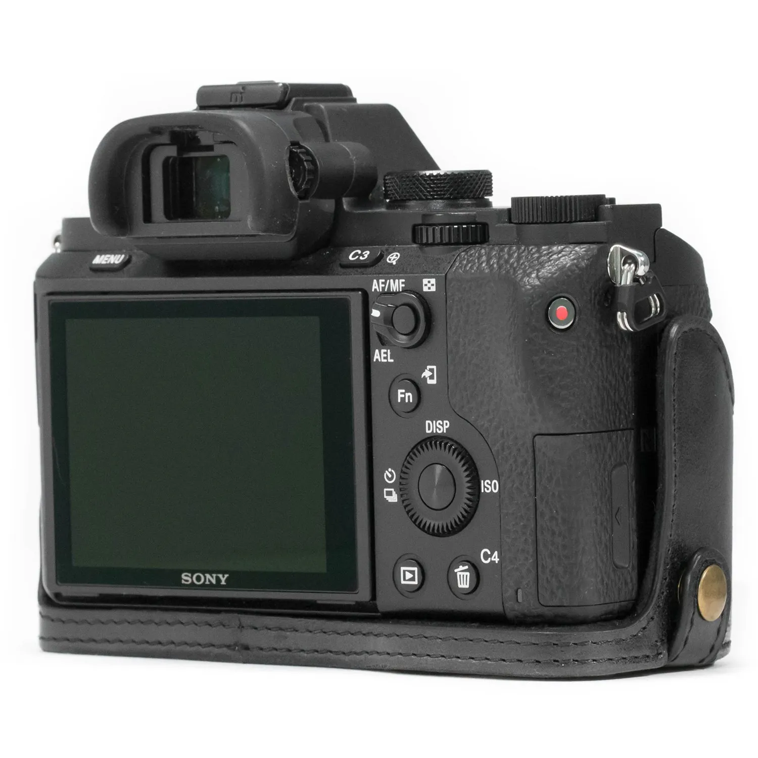 MegaGear Ever Ready custodia A7 II A7R II A7S II nera vera pelle