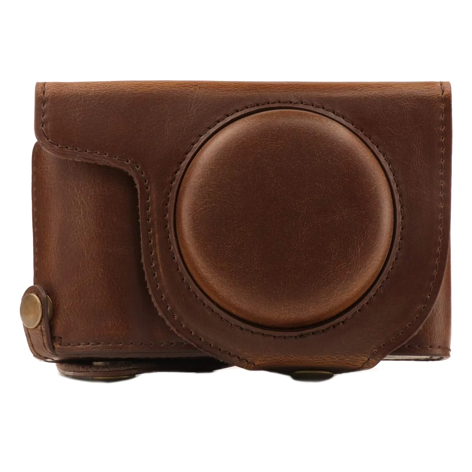 MegaGear Ever Ready Custodia Pelle Fujifilm XF10 Marrone