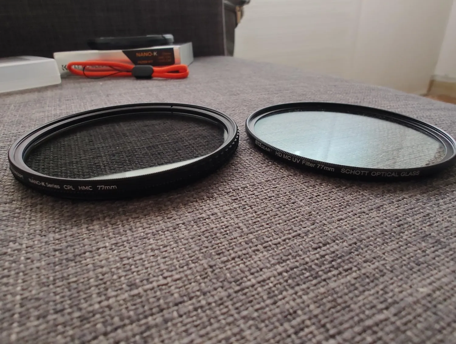 K&F Concept Nano-Klear 82mm filtro CPL polarizzatore
