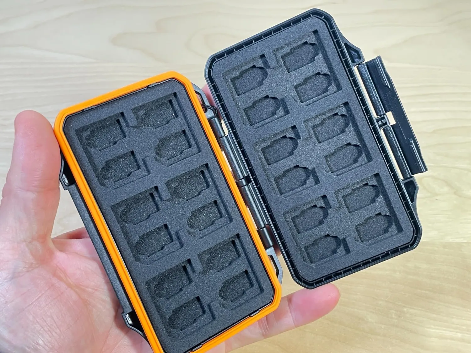 K&F Concept Custodia Schede SD 12+24 Micro SD Impermeabile