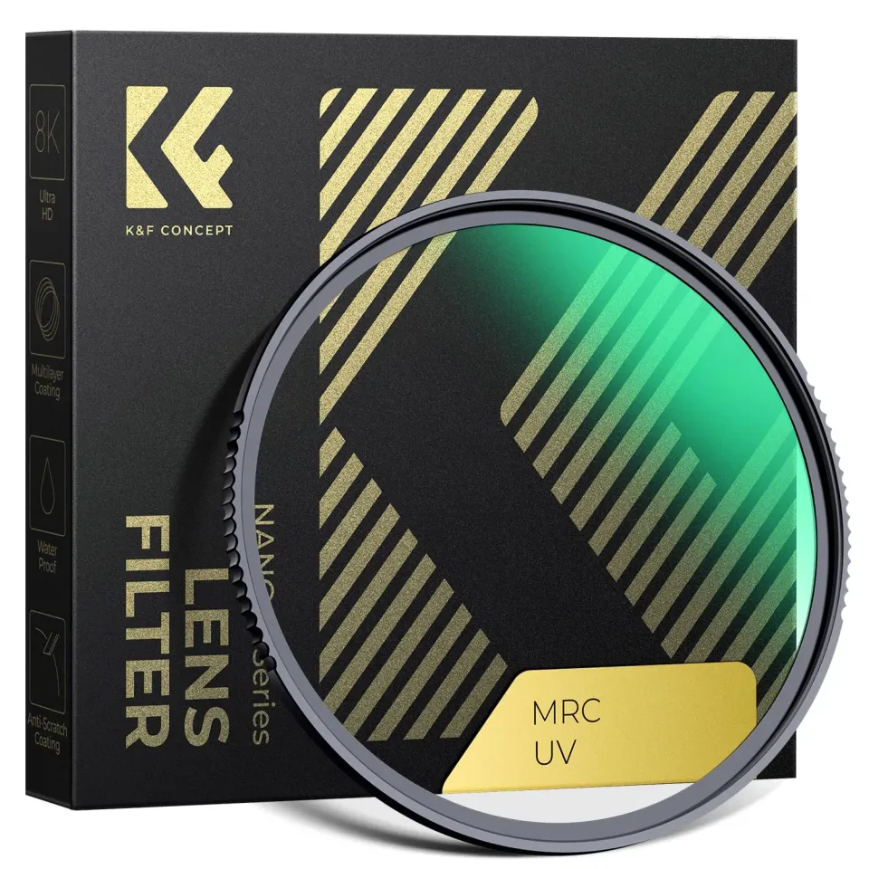 K&F Concept Nano-Xcel filtro UV protezione 82mm multistrato