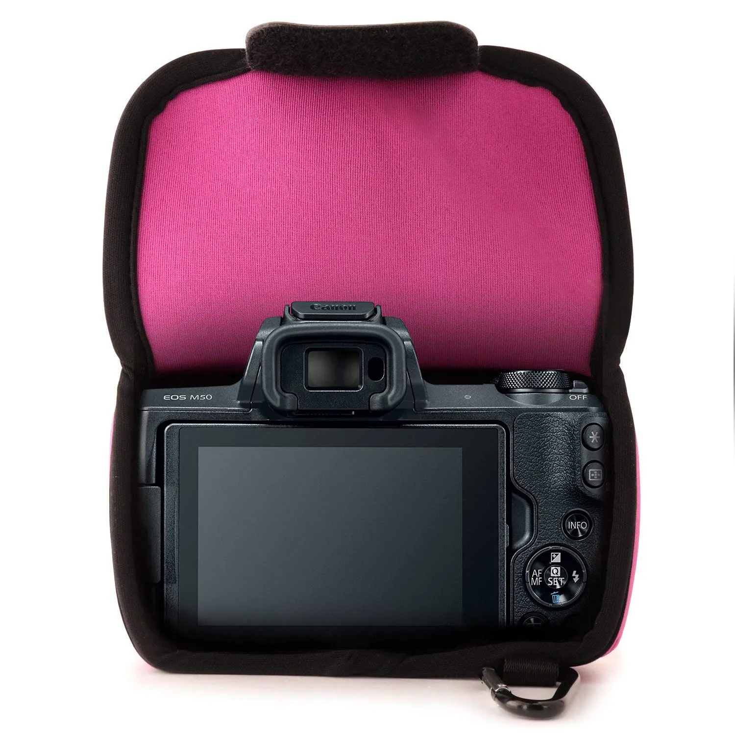 MegaGear MG1038 Custodia Neoprene Canon M50 rosa