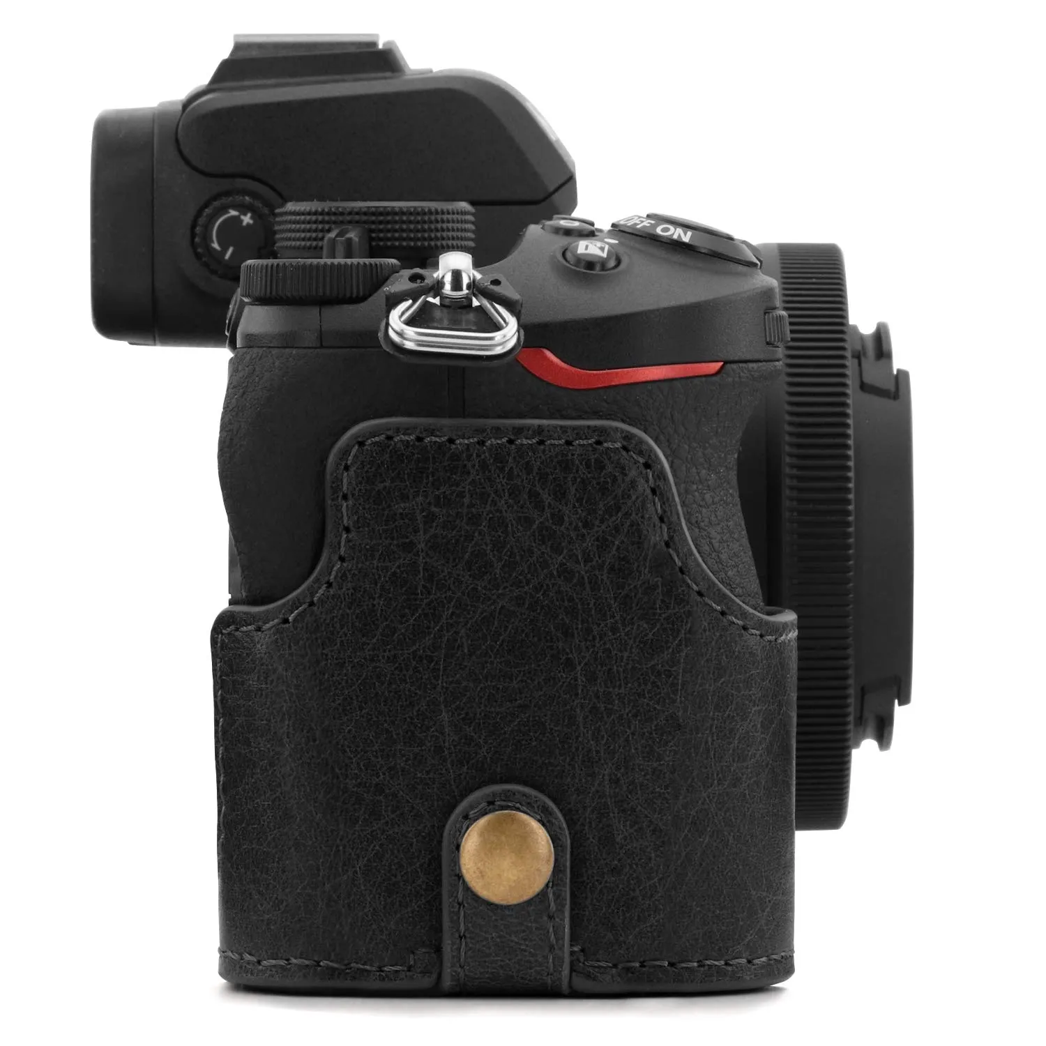 MegaGear Nikon Z50 MG1811 custodia pelle nera ever ready