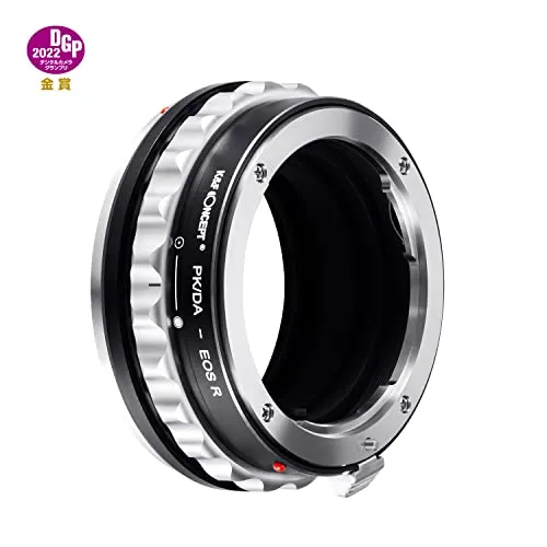 K&F Concept PK/DA-EOS R adattatore Pentax K-Canon RF manuale
