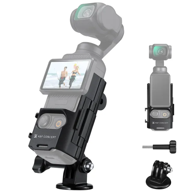 K&F Concept adattatore espansione DJI Osmo Pocket 3 ABS slitta