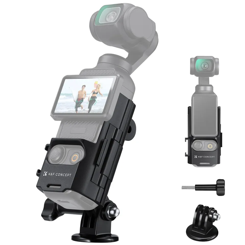 K&F Concept adattatore espansione DJI Osmo Pocket 3 ABS slitta