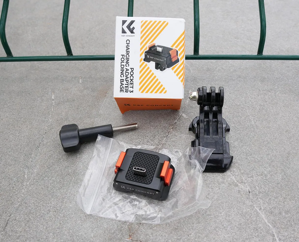 K&F Concept base ricarica alluminio per DJI Osmo Pocket 3