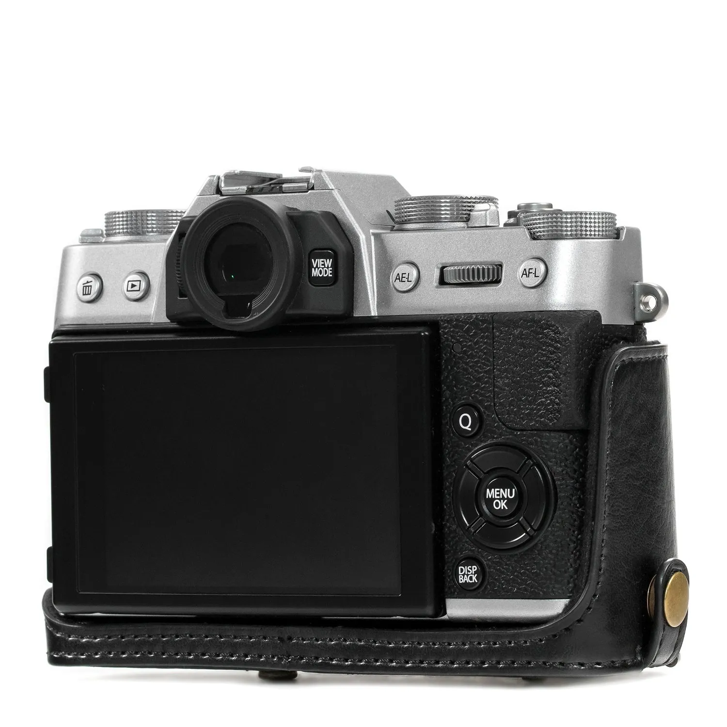 MegaGear MG576 Single custodia ecopelle X-T20 nero