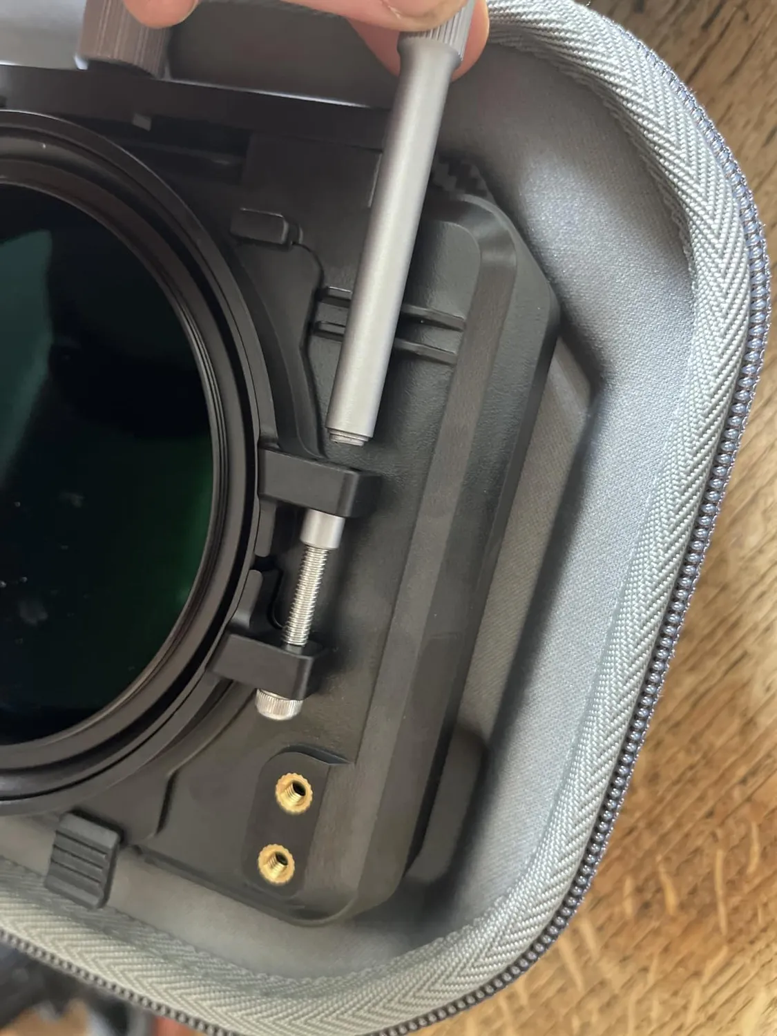 K&F Concept Mini Matte Box paraluce con filtro ND32