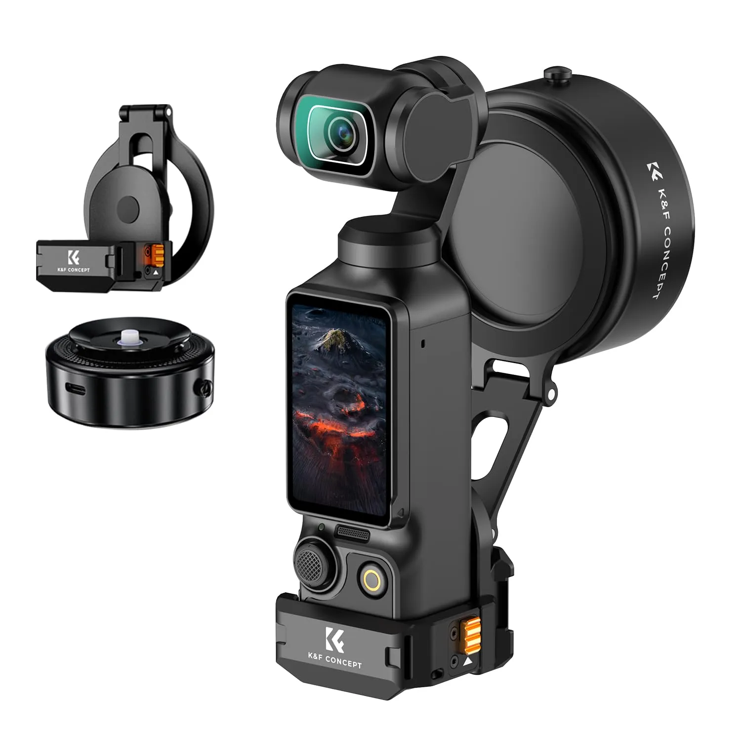 K&F Concept Combo Supporto Magnetico Ventosa Auto Pocket 3
