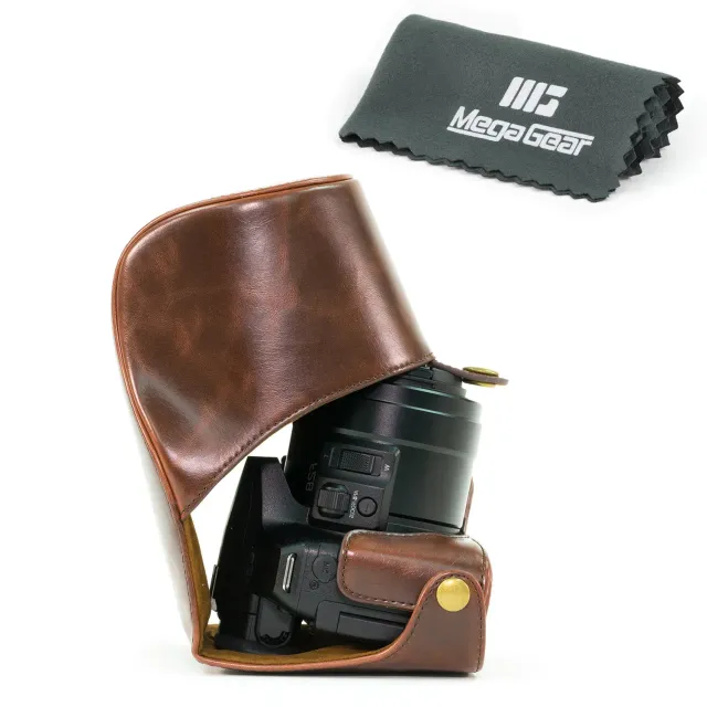 MegaGear Ever Ready custodia Panasonic FZ1000 ecopelle scatto rapido
