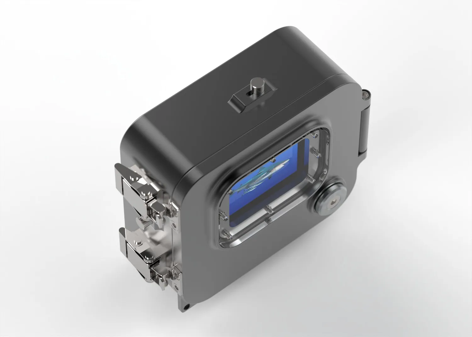 T-Housing H10 Power per GoPro Hero 9-13 Custodia Alluminio 250m