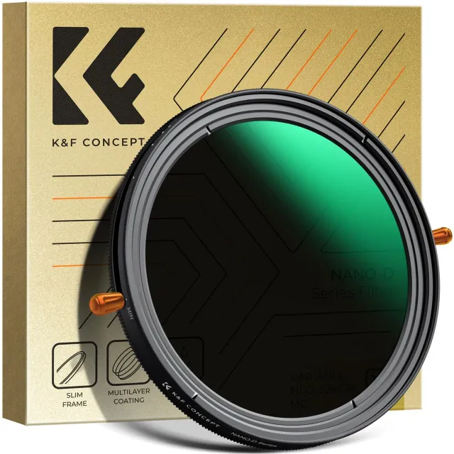 K&F Concept ND2-32 CPL Filtro Variabile 67mm 2 in 1