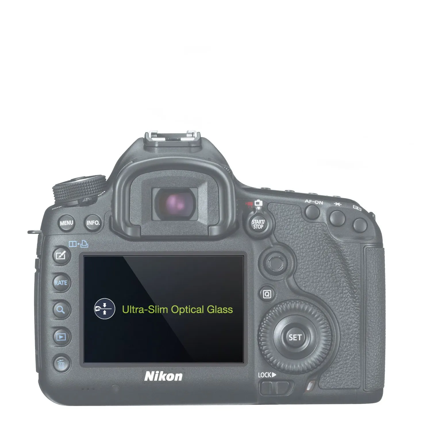 MegaGear MG157 Protezione Schermo Nikon D7100 D7200 Vetro 0,5mm
