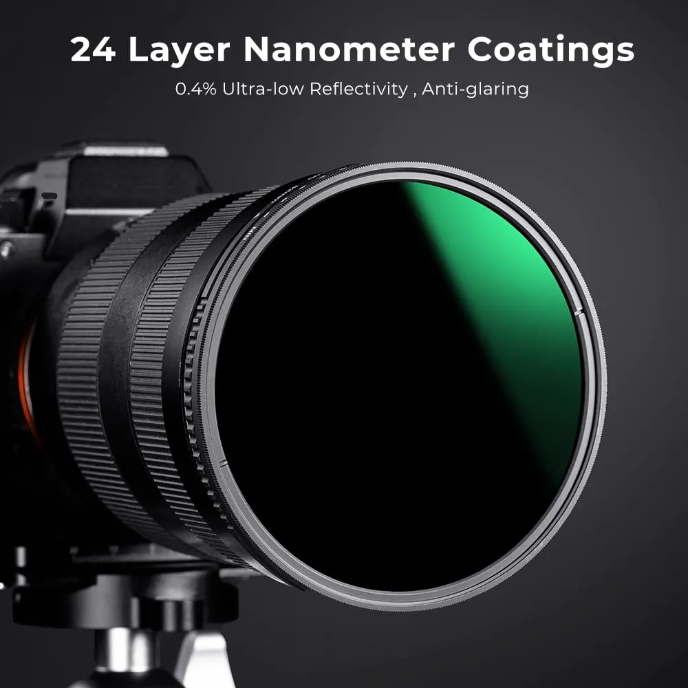 K&F Concept Nano-Dazzel Filtro ND Variabile 37mm ND8-2000