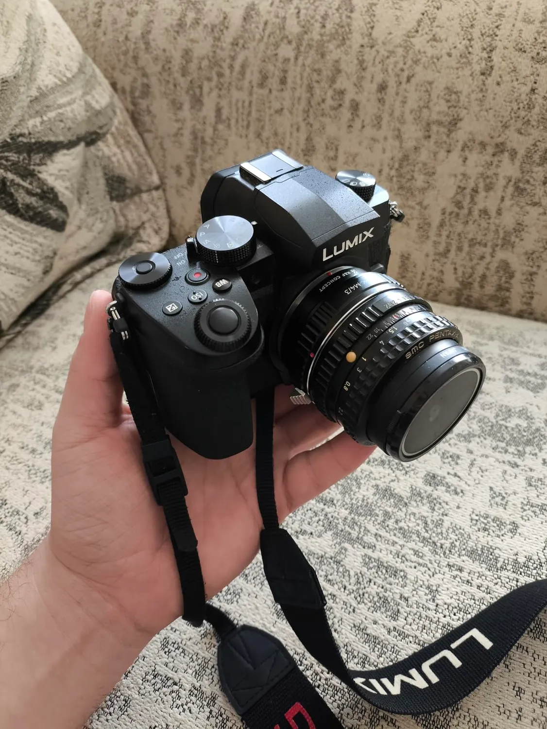 K&F Concept adattatore Pentax K-PK a Micro 4/3 manuale